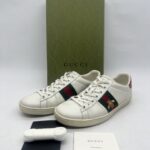 Gucci Ace Sneakers White Green Red Bee