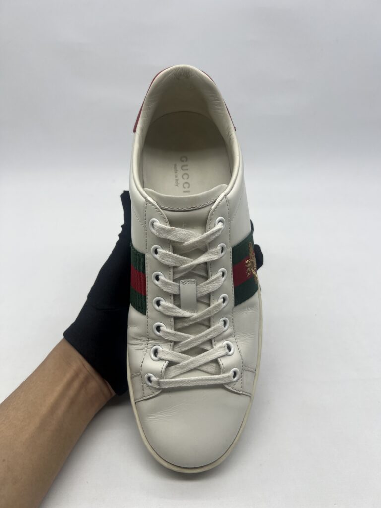 Gucci Ace Sneakers White Green Red Bee