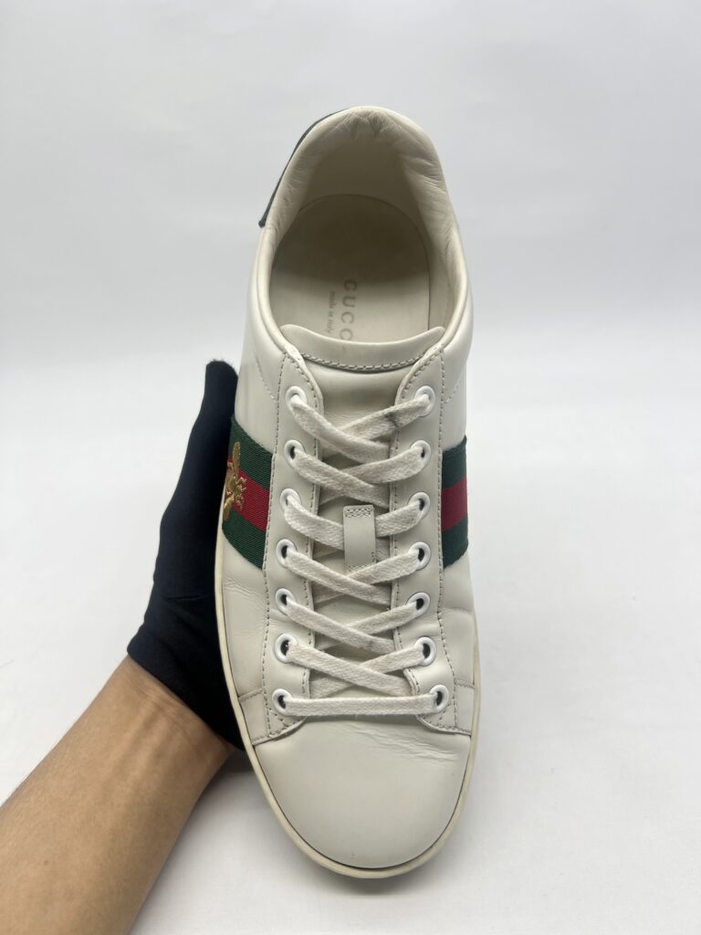 Gucci Ace Sneakers White Green Red Bee
