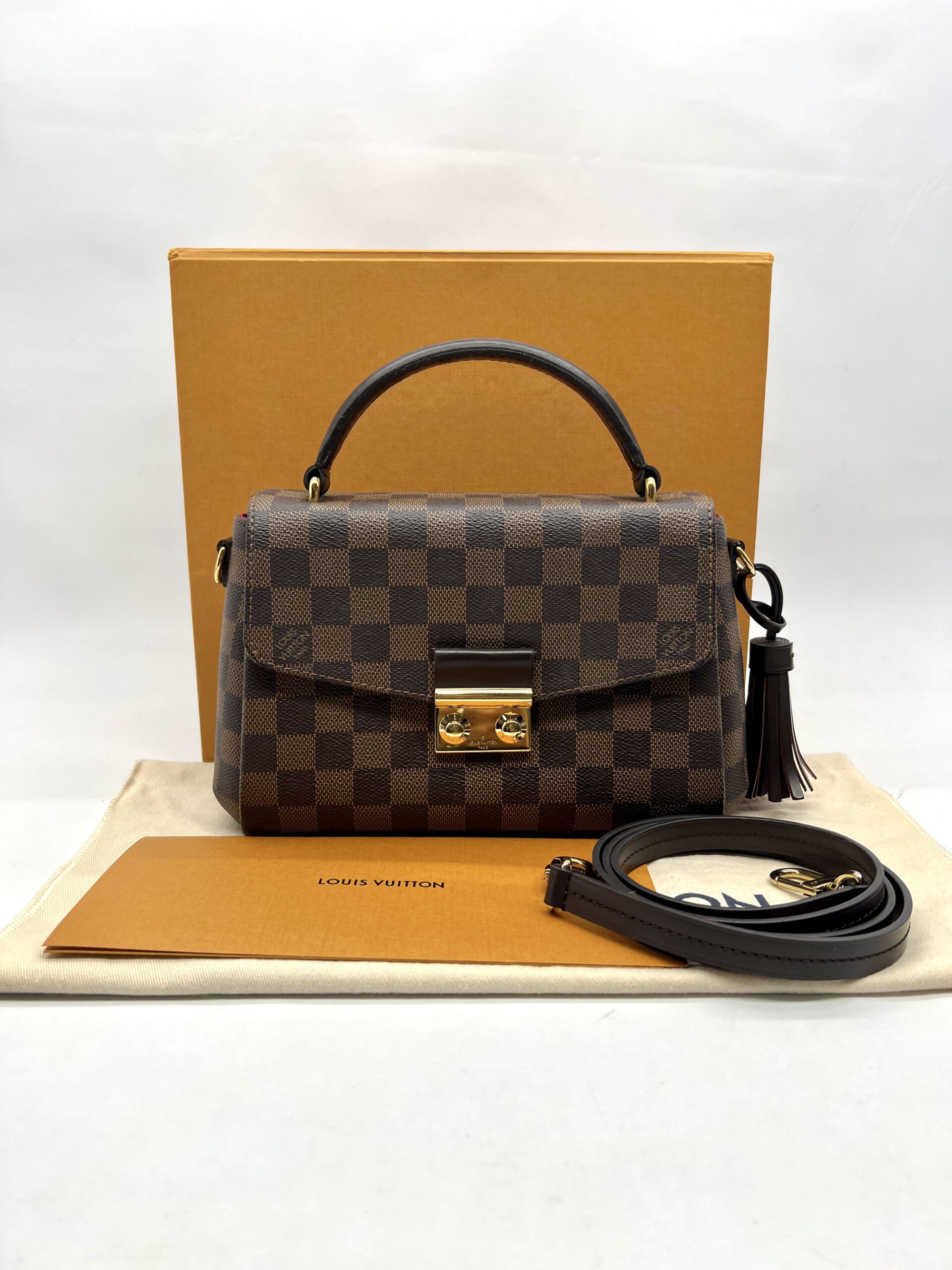 Louis Vuitton Croisette Damier Ebene GHW