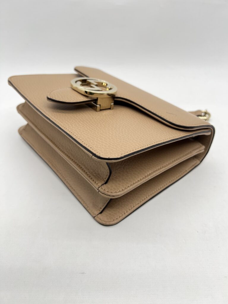 Gucci GG Interlocking Beige GHW