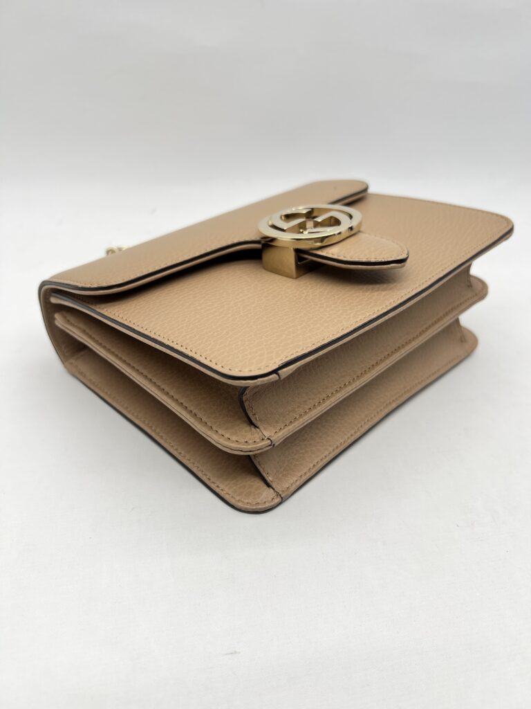 Gucci GG Interlocking Beige GHW