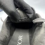 Dior B27 Uptown Low Top Grained Calfskin Gray