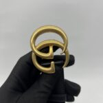 Gucci Belt Marmont GG 3 cm Black GHW
