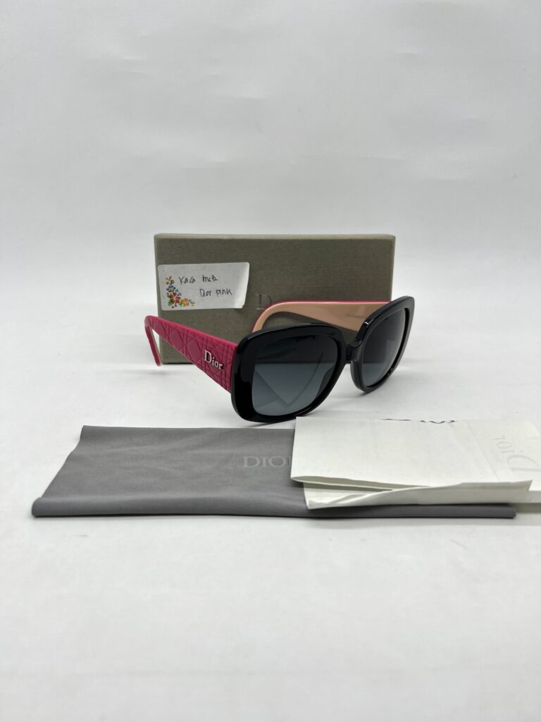 Dior Lady Lady 1D Sunglasses Hot Pink Black