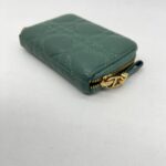 Dior Detachable Caro Zip Card Green GHW