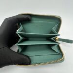 Dior Detachable Caro Zip Card Green GHW