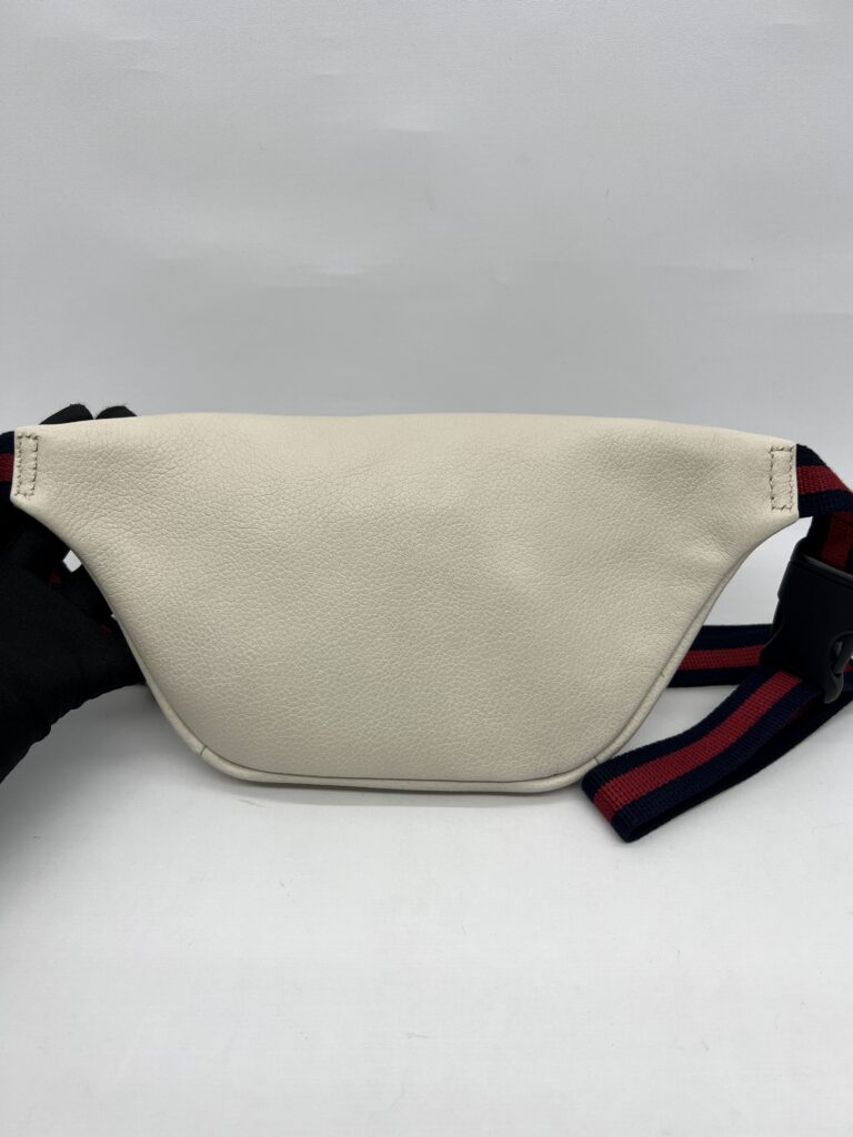 Gucci Bumbag Capitan White Logo GHW