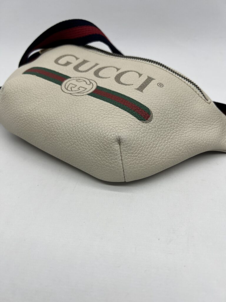 Gucci Bumbag Capitan White Logo GHW