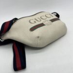 Gucci Bumbag Capitan White Logo GHW