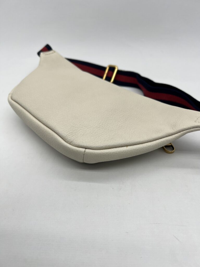 Gucci Bumbag Capitan White Logo GHW