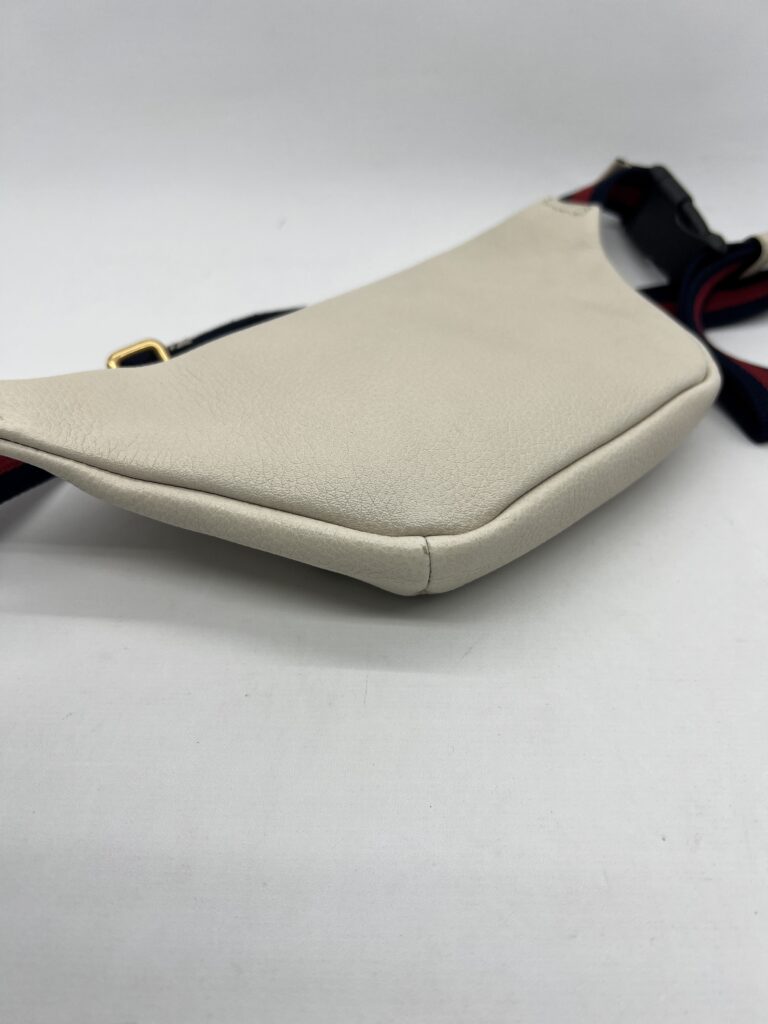 Gucci Bumbag Capitan White Logo GHW