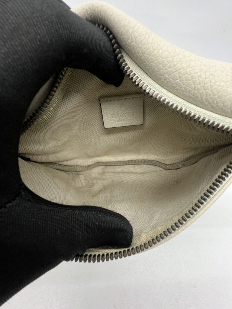 Gucci Bumbag Capitan White Logo GHW