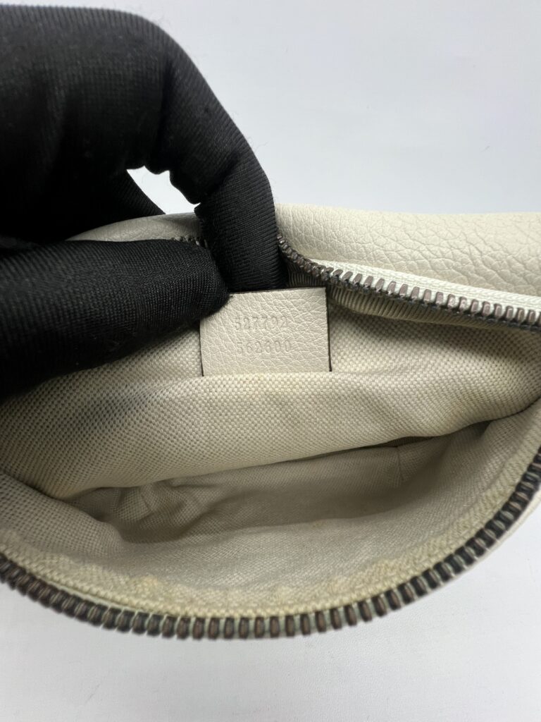 Gucci Bumbag Capitan White Logo GHW