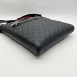 Gucci Courrier Messenger Zip GG Supreme Black SHW