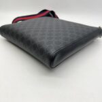 Gucci Courrier Messenger Zip GG Supreme Black SHW
