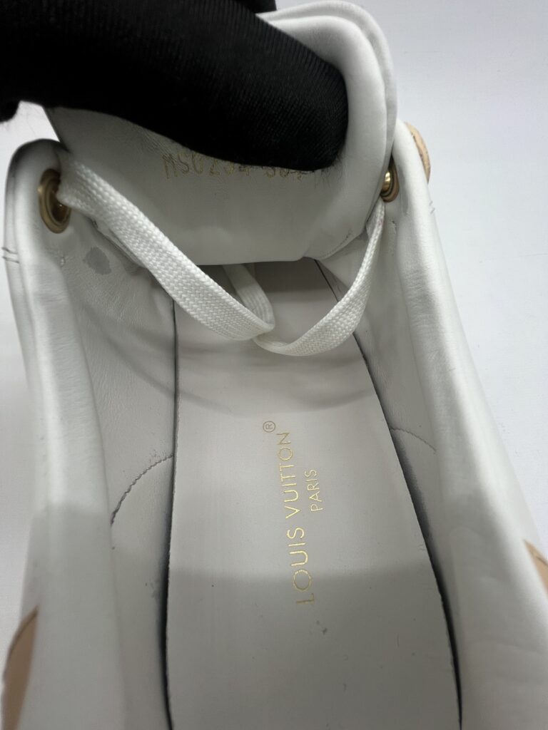 Louis Vuitton Time Out Sneakers White Pink Charm