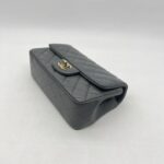 Chanel Mini Rectangel Classic Lambskin Grey GHW