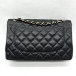 Chanel Jumbo Classic D Flap Caviar Black GHW