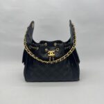 Chanel C25 Small Caviar Black GHW