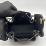 Chanel C25 Small Caviar Black GHW
