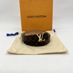 Louis Vuitton Initiales Belt Monogram GHW