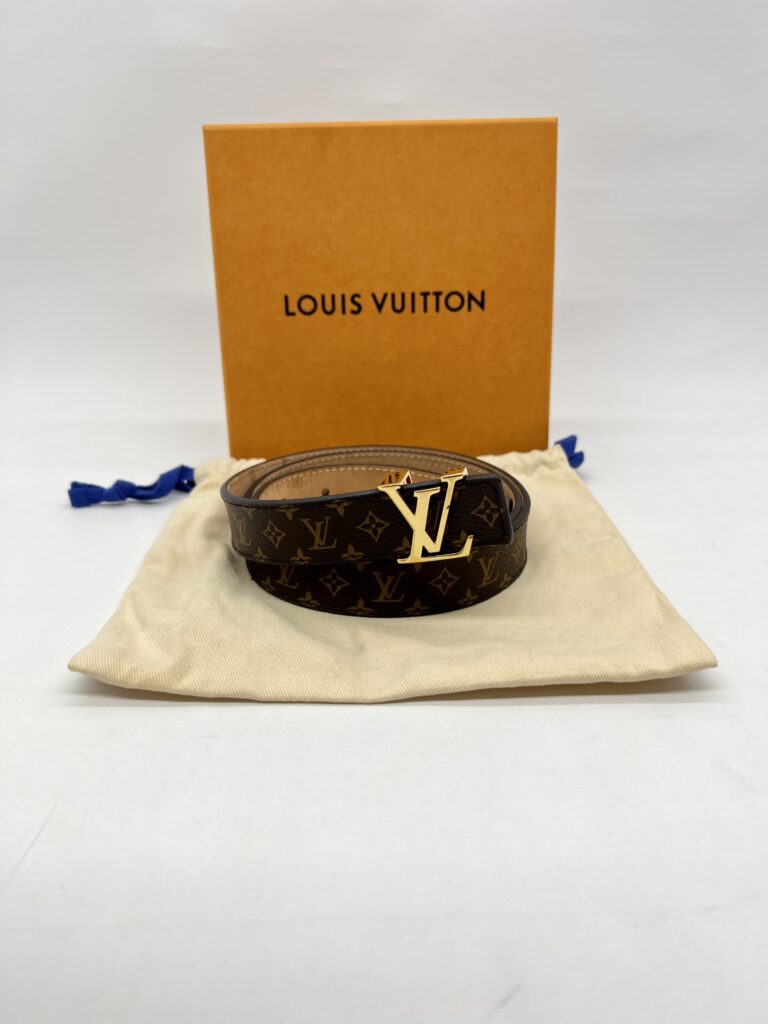 Louis Vuitton Initiales Belt Monogram GHW