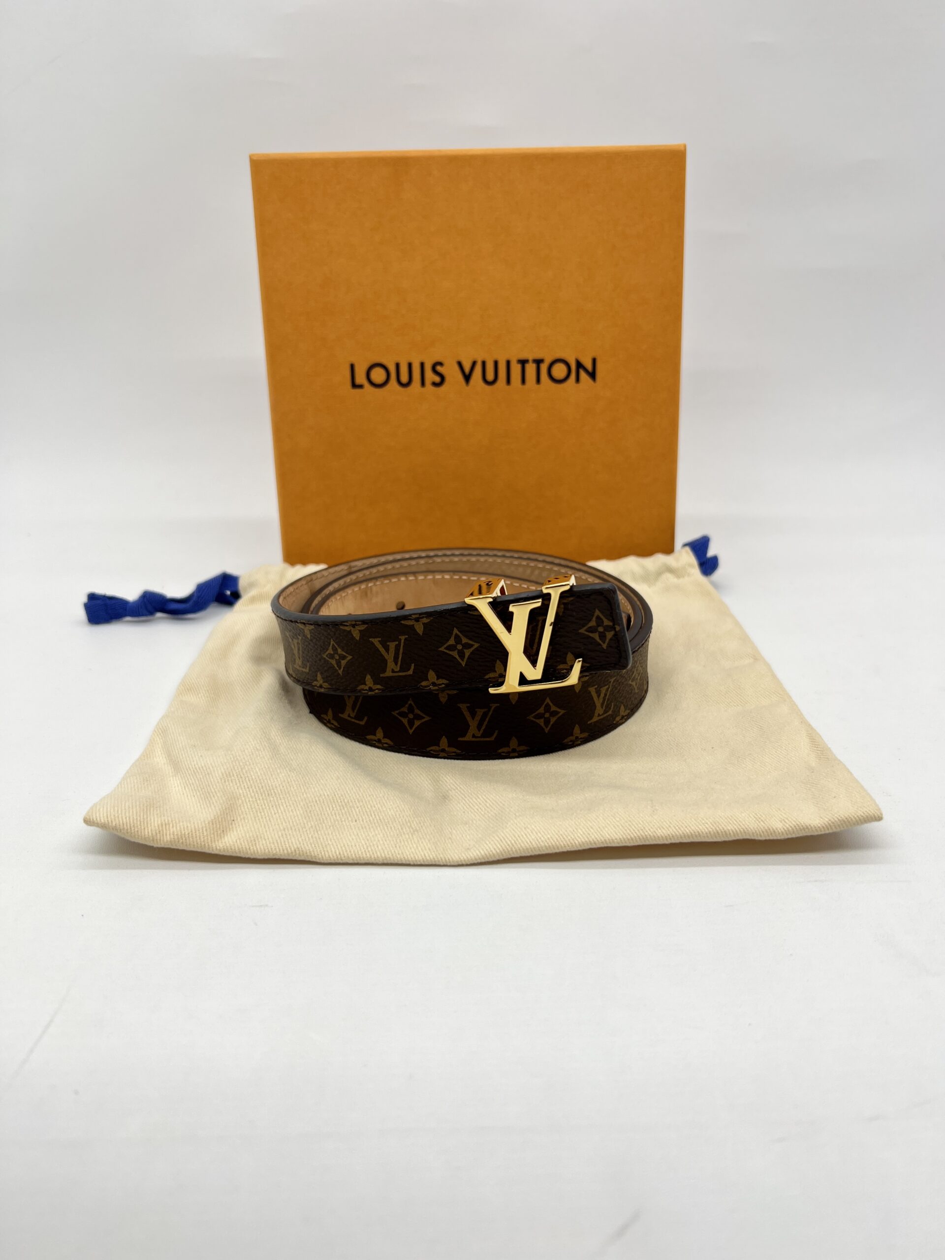 Louis Vuitton Initiales Belt Monogram GHW