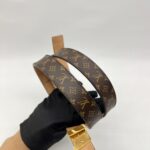 Louis Vuitton Initiales Belt Monogram GHW