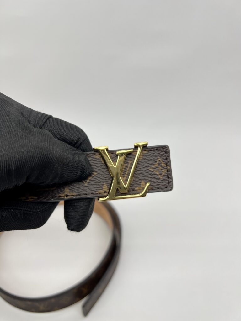 Louis Vuitton Initiales Belt Monogram GHW