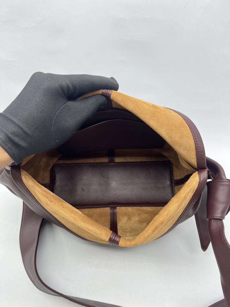 Bottega Veneta Sawyer Small Leather Burgundy