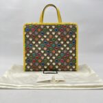 Gucci Shoulder 2 Way Top Supreme Canvas Yellow Heart