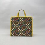Gucci Shoulder 2 Way Top Supreme Canvas Yellow Heart