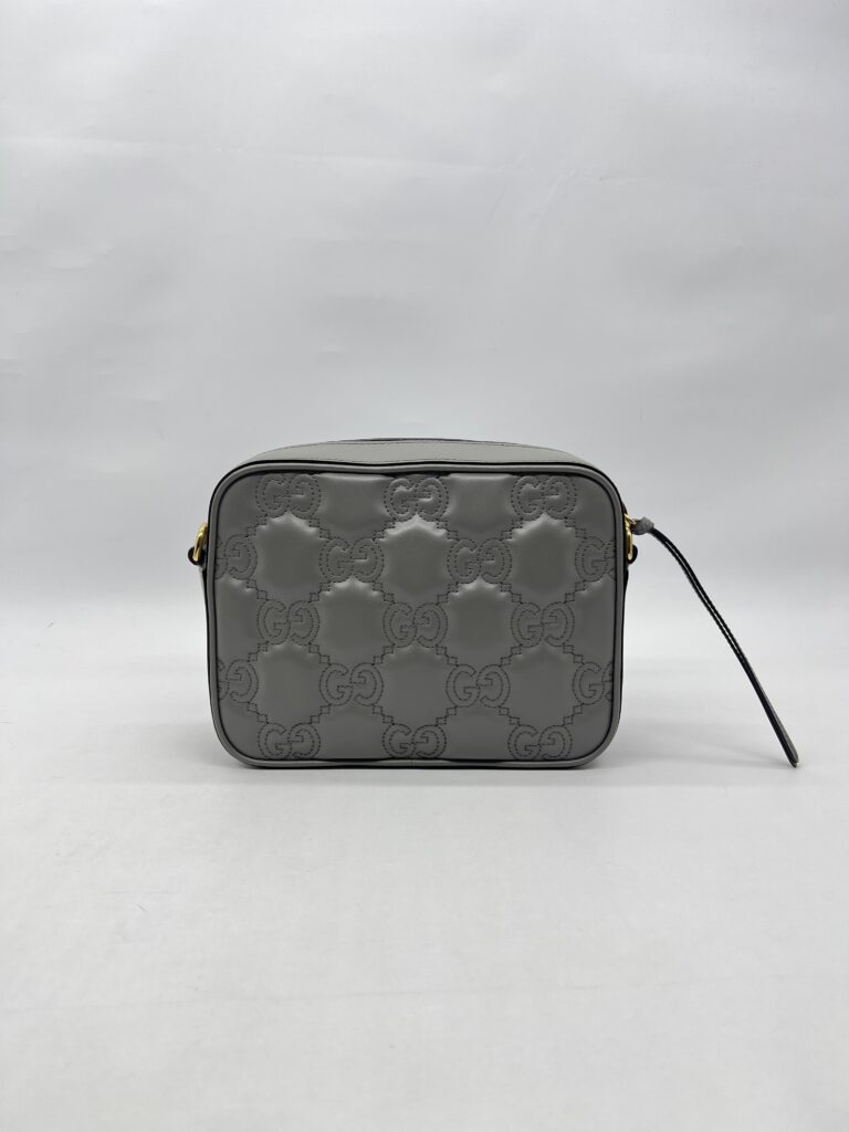 Gucci GG Matelasse Small Grey GHW
