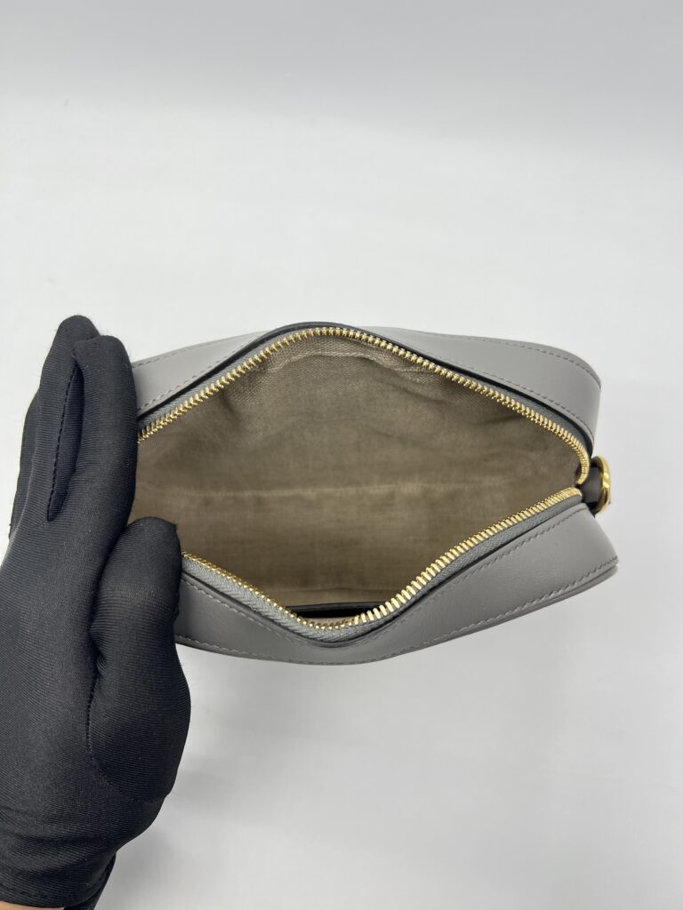 Gucci GG Matelasse Small Grey GHW