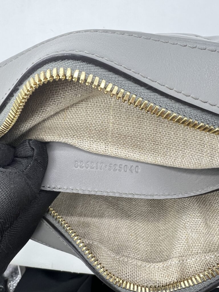 Gucci GG Matelasse Small Grey GHW