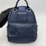 MCM Bebeboo Mini Leather Blue Metallic Crystal