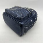 MCM Bebeboo Mini Leather Blue Metallic Crystal