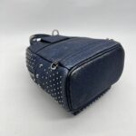 MCM Bebeboo Mini Leather Blue Metallic Crystal