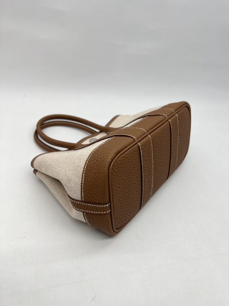 Hermes Neo Garden 23 Negonda Ecru Beige Gold PHW