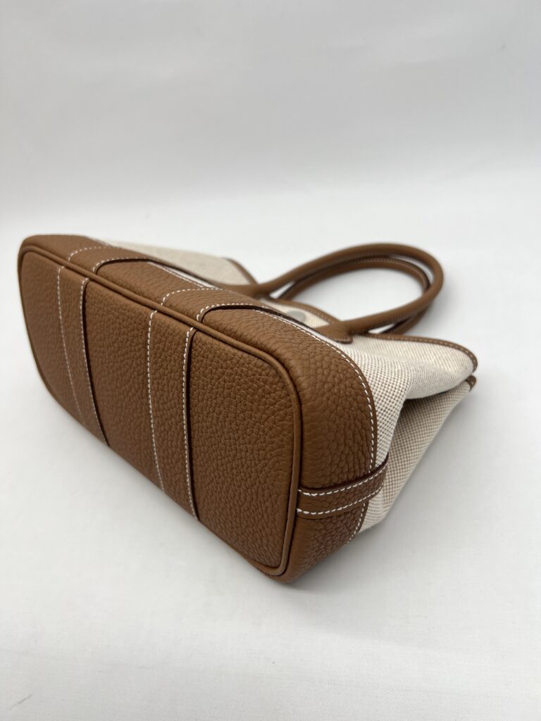 Hermes Neo Garden 23 Negonda Ecru Beige Gold PHW
