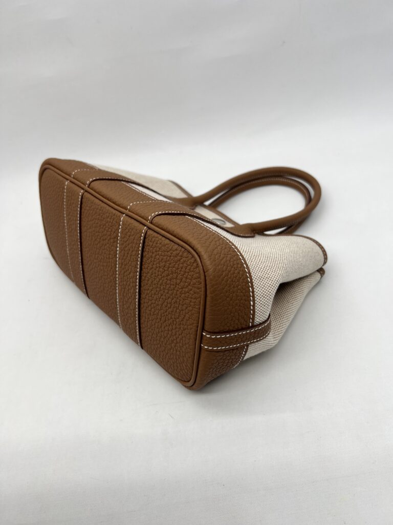 Hermes Neo Garden 23 Negonda Ecru Beige Gold PHW