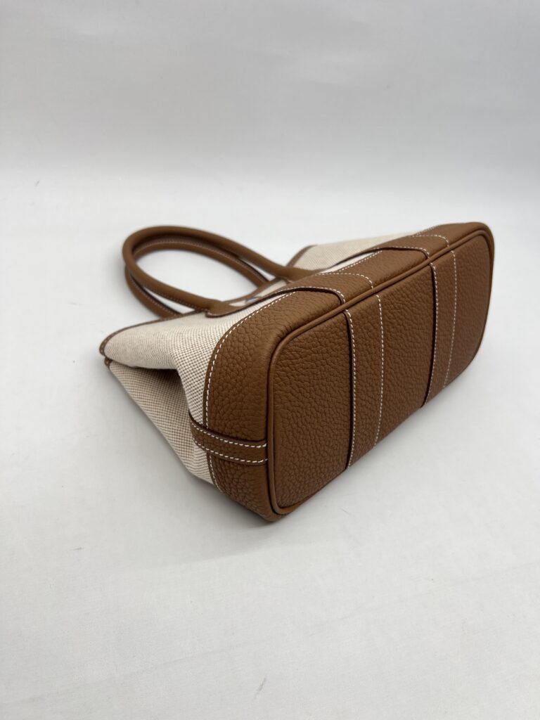 Hermes Neo Garden 23 Negonda Ecru Beige Gold PHW
