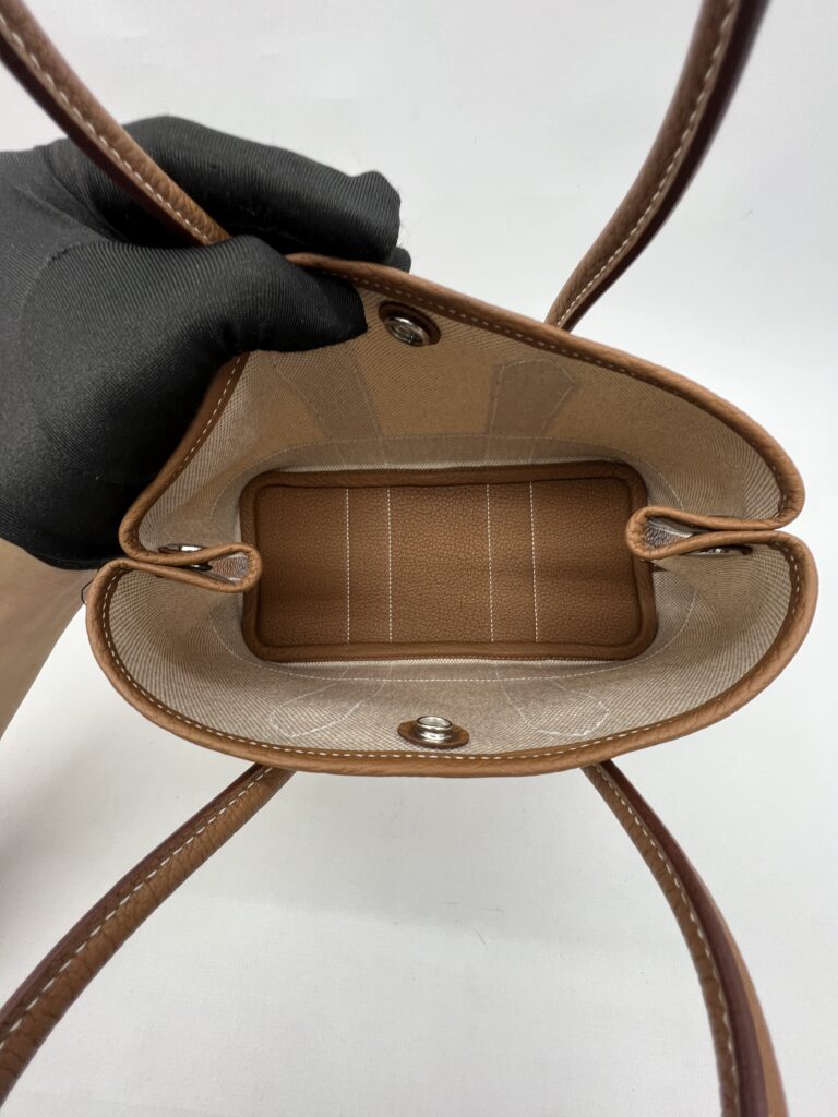 Hermes Neo Garden 23 Negonda Ecru Beige Gold PHW