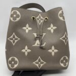 Louis Vuitton Neo Neo Monogram Empreinte Tourterelle Creme GHW