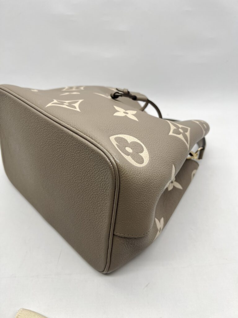 Louis Vuitton Neo Neo Monogram Empreinte Tourterelle Creme GHW