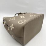 Louis Vuitton Neo Neo Monogram Empreinte Tourterelle Creme GHW