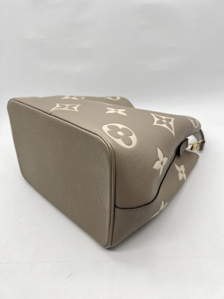 Louis Vuitton Neo Neo Monogram Empreinte Tourterelle Creme GHW