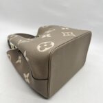 Louis Vuitton Neo Neo Monogram Empreinte Tourterelle Creme GHW