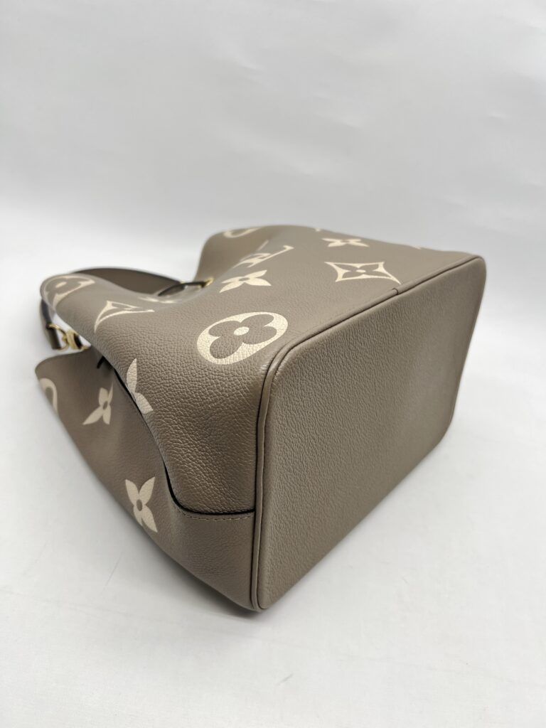 Louis Vuitton Neo Neo Monogram Empreinte Tourterelle Creme GHW